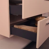 Kobos Serenity 100 cm Banyo Dolabı Seti Rose thumbnail 8
