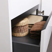 Kobos Linear 100 cm Banyo Dolabı Seti Bianco thumbnail 7