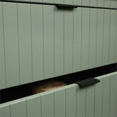 Kobos Noble 100 cm Banyo Dolabı Seti Mint thumbnail 7