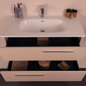 Kobos Serenity 100 cm Banyo Dolabı Seti Rose thumbnail 6