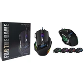 Platoon PL-1947 Rgb Işıklı Kablolu Mouse thumbnail 3