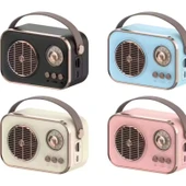 Platoon PL-4641 Bluetooth, Sd, USB Girişli Bluetooth Destekli Type-C Speaker thumbnail 2