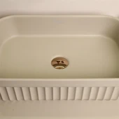 Kobos Gloria 100 cm Banyo Dolabı Seti Beige thumbnail 11