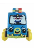 Molie Peluş Polis Bebek Oyuncağı Araba thumbnail 2
