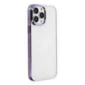 Apple İphone 13 Pro Max Kılıf Element Silikon - Mor thumbnail 2