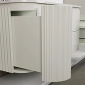 Kobos Gloria 100 cm Banyo Dolabı Seti Bianco thumbnail 7