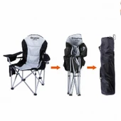 KINGCAMP DELUXE SANDALYE (SIYAH/GRI) thumbnail 2