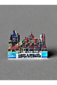 İSTANBUL Temalı Polyester Magnet thumbnail 1