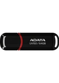 ADATA UV150-64GB USB3.2 Gen1 BLACK FLASH BELLEK thumbnail 3