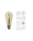 ACK AB46-00420 4W ST64 E27 2200K Rustik Led Ampul thumbnail 2