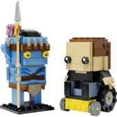 LEGO 40554 Avatar Jake Sully ve Avatarı Brickheadz thumbnail 5