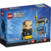 LEGO 40554 Avatar Jake Sully ve Avatarı Brickheadz thumbnail 2