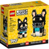 LEGO 40544 Brickheadz Fransız Buldoğu thumbnail 1