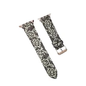 Apple Watch 42mm Creeper Desenli Kordon - Siyah thumbnail 1