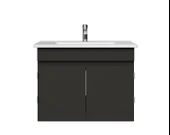 Creavit Flexio 65 Cm Katlanabilir Banyo Dolabı Antrasit Set thumbnail 4