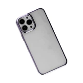 Newface iPhone 13 Pro Max Kılıf Element Silikon - Mor thumbnail 3