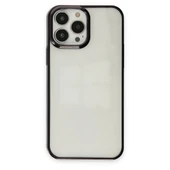 Newface iPhone 13 Pro Max Kılıf Element Silikon - Siyah thumbnail 1