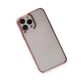 Newface iPhone 13 Pro Max Kılıf Element Silikon - Pembe thumbnail 3