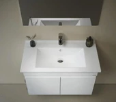 Creavit Flexio 80 cm Katlanabilir Banyo Dolabı Beyaz Set thumbnail 5