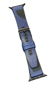 Movenchy Apple Watch 45mm Buff Deri Kordon - Lacivert thumbnail 1