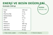 1 Kg Avokado Taze Hasat thumbnail 5