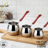 ARZU ÇELİK Küre Cezve Takımı thumbnail 1