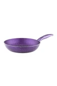 ARZU ÇELİK 28 Cm Granit Tek Saplı Tava - Violet thumbnail 4