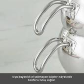 Karaca Adelya Çelik Saplı Mini Boy Çaydanlık thumbnail 5
