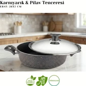 ARZU ÇELİK 7 Parça Granit Set Çelik Kapak - Siyah thumbnail 4