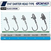Owner 5147 Darter Head Type Levrek Silikon Yemi Jighead İğnesi thumbnail 2
