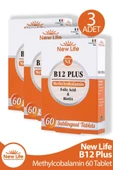 New Life B12 Plus 60 Tablet 3 Adet thumbnail 1