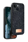 Mey İthalat®   iPhone 15 Bright Simli Kapak - Siyah thumbnail 1
