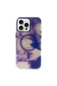 Mey İthalat®   iPhone 15 Pro Max Phantom Magsafe Kapak - Mor thumbnail 1