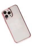Mey İthalat®   iPhone 14 Pro Max Kılıf Element Silikon - Pembe thumbnail 3