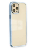 Mey İthalat®   iPhone 12 Pro Max Kılıf Element Silikon - Mavi thumbnail 2
