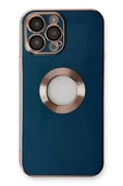 Newface Apple iPhone 14 Pro Max Kılıf Store Silikon - Mavi thumbnail 2