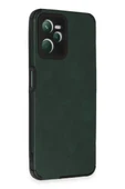 Newface Realme C35 Kılıf Loop Deri Silikon - Yeşil thumbnail 2