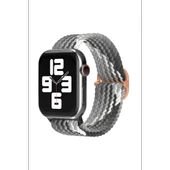 Newface Watch 20mm Star Kordon - Gri-Siyah thumbnail 2