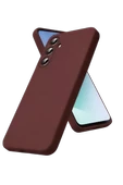 Newface Samsung Galaxy S26 Plus First Silikon - Bordo thumbnail 1