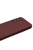 Newface Samsung Galaxy S26 Plus First Silikon - Bordo thumbnail 3