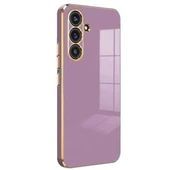 Newface Samsung Galaxy S25 FE Volet Silikon - Mor thumbnail 3