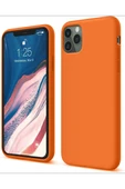Newface Apple iPhone 11 Pro Kılıf First Silikon - Turuncu thumbnail 1