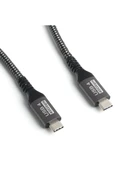 Dark Type-C Usb 4.0 Thunderbolt 3 Destekli 1 Metre Dk-Cb-Usb4C2C100 thumbnail 3