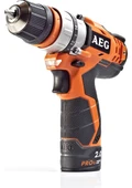 AEG BBS12C2 Li-202B 2x2.0Ah Çift Akülü Matkap - 4935446693 thumbnail 1