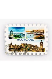 İskoçya Edinburgh Pul Magnet thumbnail 3