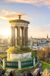 İskoçya Edinburgh Pul Magnet thumbnail 6