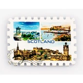 İskoçya Edinburgh Pul Magnet thumbnail 1