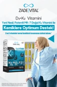 Zade Vital D3+K2 Vitamini 30 Kapsül thumbnail 6