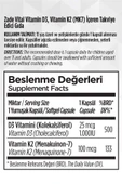 Zade Vital D3+K2 Vitamini 30 Kapsül thumbnail 4