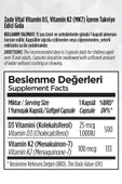 Zade Vital D3+K2 Vitamini 30 Kapsül thumbnail 3